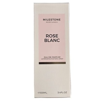 Milestone Rose Blanc Eau de Parfum (EDP) Mixte 100ml - Maison des fragrances