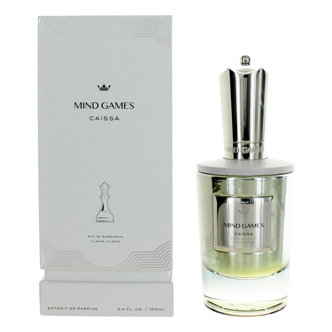 Mind Games Caissa Luxury Perfume with Notes of Black Licorice and White Gardenia Parfum (Parfum) Mixte - Maison des fragrances