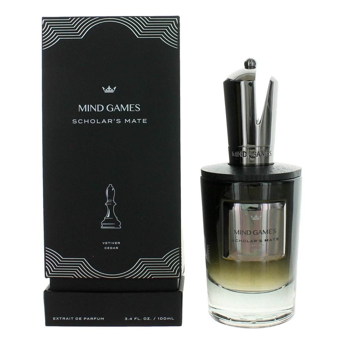 Mind Games Scholar's Mate Luxury Perfume with Notes of Cardamom and Bergamot Parfum (Parfum) Mixte - Maison des fragrances