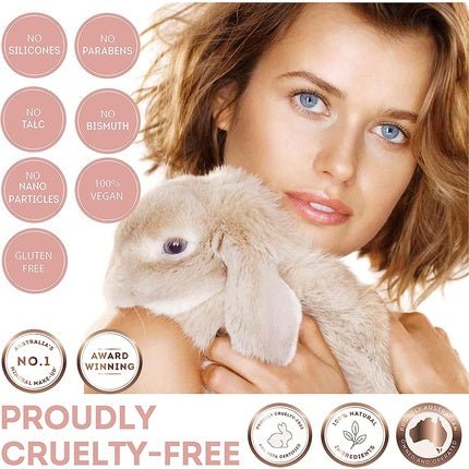 Mineral Radiant Loose Powder Foundation 100% Natural Cruelty Free Vegan SPF 15 W4 Soft Sand - Maison des fragrances