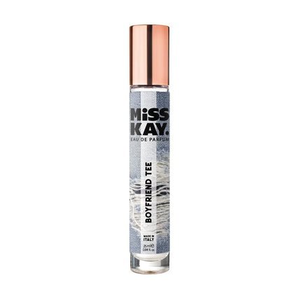 Miss Kay Boyfriend Tee - Warm Amber & Magnetically Smooth Eau de Parfum (EDP) Homme 25ml - Maison des fragrances