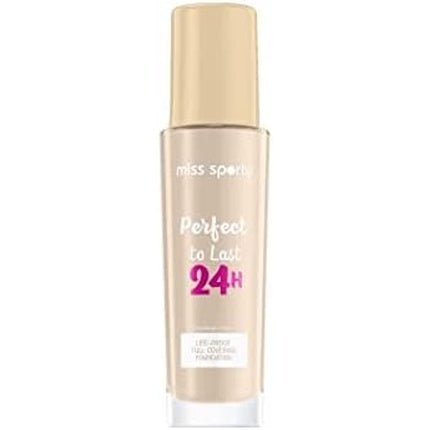 Miss Sporty Perfect To Last 24h Foundation 091 Pink Ivory 30ml - Maison des fragrances