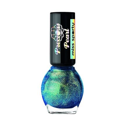 Miss Sporty Precious Pearl Nail Polish 7ml - Turquoise Sand Pearls - Maison des fragrances