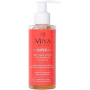 Miya Cosmetics Light Makeup Remover Face Washing Oil 140ml with Raspberry Seed and Sweet Almond Oil Vitamin E Effective and Delicate Doesnt Irritate Eyes For all Skin Types Cruelty - Free - Maison des fragrances
