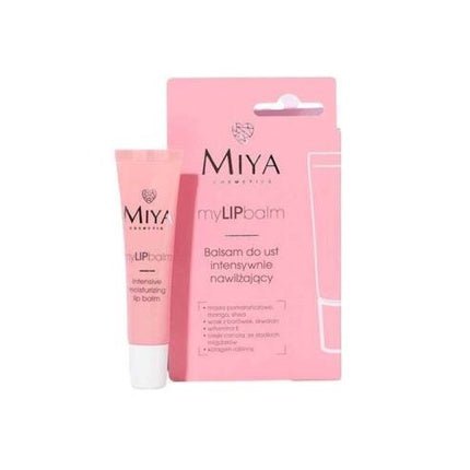 Miya Vegan Intensive Moisturising Lip Balm with Shea Butter 15ml - Maison des fragrances
