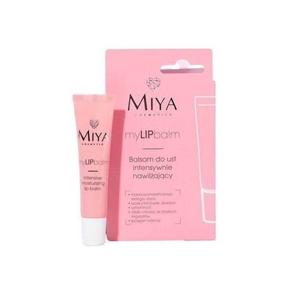 Miya Vegan Intensive Moisturising Lip Balm with Shea Butter 15ml - Maison des fragrances