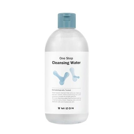 MIZON Micellar Cleansing Water with Probiotics Facial Cleanser Makeup Remover Natural Ingredients for Sensitive Skin 16.9 fl oz - Maison des fragrances
