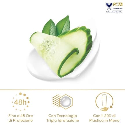Dove Roll on Advanced Care Cucumber and Green Tea Air Freshener Antiperspirant 48 Hour Protection Deodrant for Men and Women 50ml