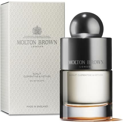 Molton Brown Sunlit Clementine & Vetiver Eau de Toilette (EDT) Homme 100ml - Maison des fragrances