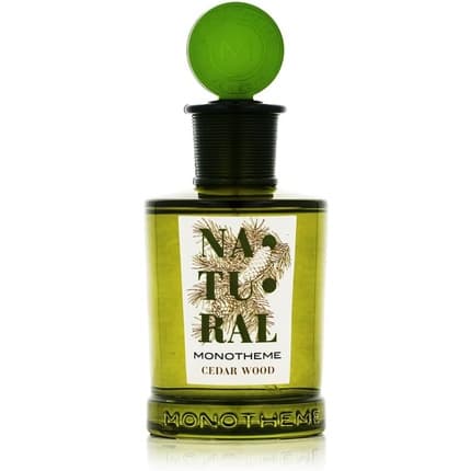 Monotheme Natural Cedar Wood Vaporizer Natural Eau de Toilette 100 ml - Boisé - Maison des fragrances