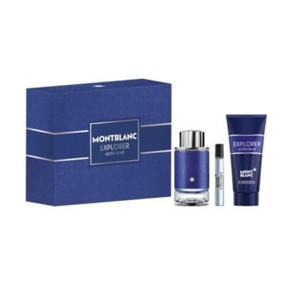 MONTBLANC Explorer Ultra Blue EdP Homme 100ml with Shower Gel - Maison des fragrances