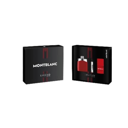 Montblanc Legend Red Set 3 Pieces - 's Fragrances Coffret (Coffret) Homme 100ml - Maison des fragrances