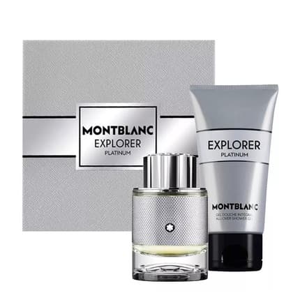 Montblanc Mont Blanc Explorer Platinum + Shower Gel Coffret (Coffret) Mixte 60ml - Maison des fragrances
