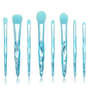 Moreno Glacier Blue Brush Set Makeup Brush Set T269 8 Pieces - Maison des fragrances