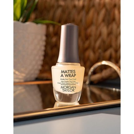 Morgan Taylor Mattes A Wrap Matte Top Coat 0.5oz - Maison des fragrances