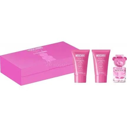 Moschino Toy 2 Bubble Gum Gift Set 5ml Eau de toilette 25ml Body Lotion 25ml Shower Gel - Maison des fragrances