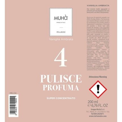 Muha ' Vanilla Amber Eau de Parfum (EDP) Mixte 200ml - Maison des fragrances