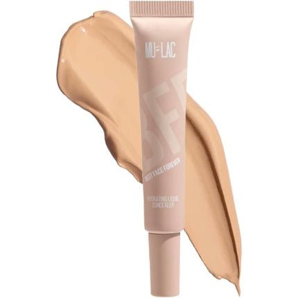 Mulac Cosmetics BFF LEO 5Y Hydrating Liquid Concealer Medium Beige with Yellow Undertone Vegan 10ml - Maison des fragrances