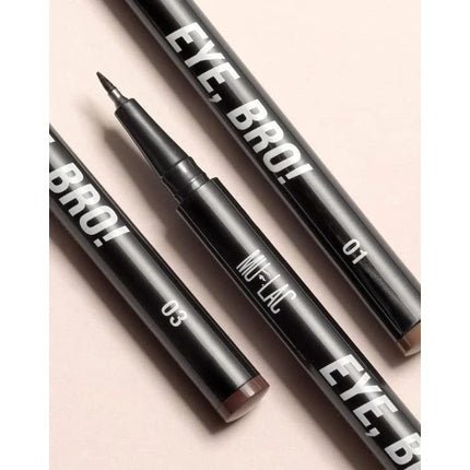 Mulac Cosmetics Eye, Bro! Pen Wanna Be Blonde?! Eyebrow Marker Light Brown Neutral Vegan - Maison des fragrances