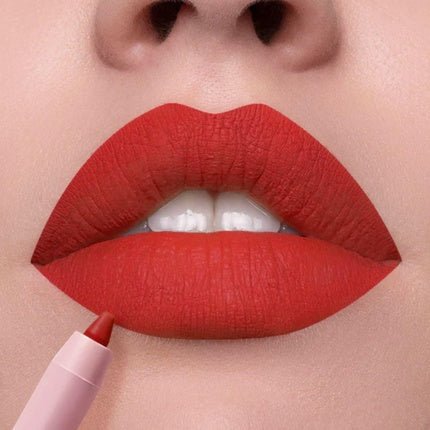 Mulac Cosmetics Lip Master 10 Candy Apple Lip Pencil Intense Red Neutral 24h Water Resistant and No - Transfer Vegan 1g - Maison des fragrances