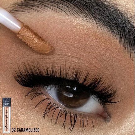 Mulac Cosmetics Liquid Soul All Over Face Liquid Pigment MAT Liquid Pigment Eye Face Lips 02 Caramelized Vegan 3ml - Maison des fragrances
