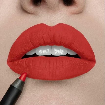 Mulac Cosmetics SHAKTI Lip Pencil Scarlet Red Long - Lasting Waterproof Anti - Smudge Vegan - Maison des fragrances