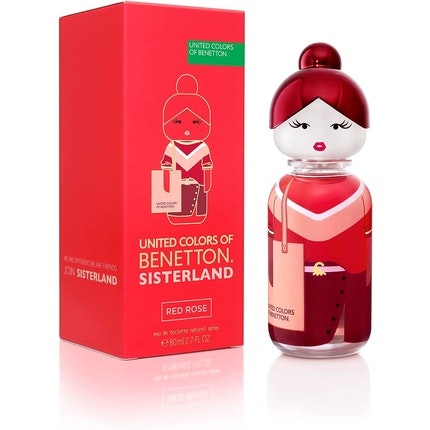 Benetton Red Rose Eau De Toilette 80ml