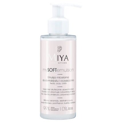 MySOFTemulsion Micellar Emulsion for Makeup Removal and Cleansing 140ml - Maison des fragrances