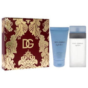 Dolce & Gabbana Dolce & Gabbana Light Blue 2 Pc Gift Set Body Cream Fresh 5.0 Ounce Eau de Toilette 3.3oz pour femme