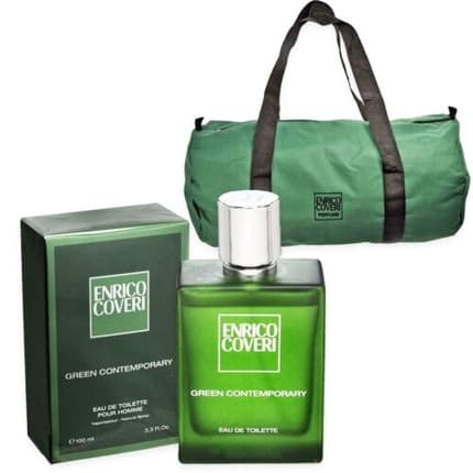 Coveri Perfume Man Coveri Green Contemporary +Samples And Bag Gift Eau de Toilette (EDT) Mixte 100ml