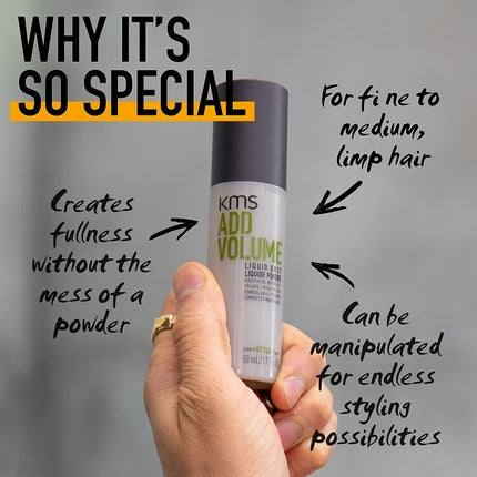 Kms addolume liquid dust 50ml