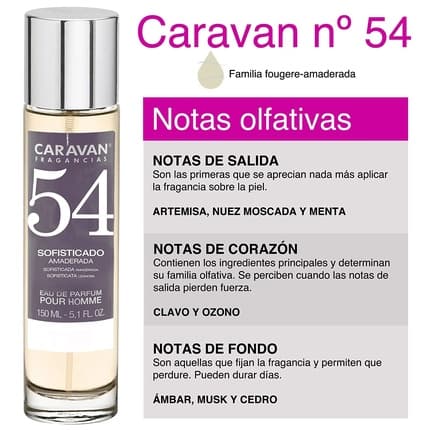 Caravan Fragancias No. 54 Eau de Parfum (EDP) Homme 150ml