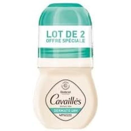 Rogé Cavaillès Dermato Deodorant Sensitive Skin 48H Roll On - Pack of 2 Déodorant (Déo) Mixte 50ml