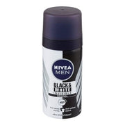 Men's Invisible Black & White Deodrant 48 Hour Mini Format 35ml