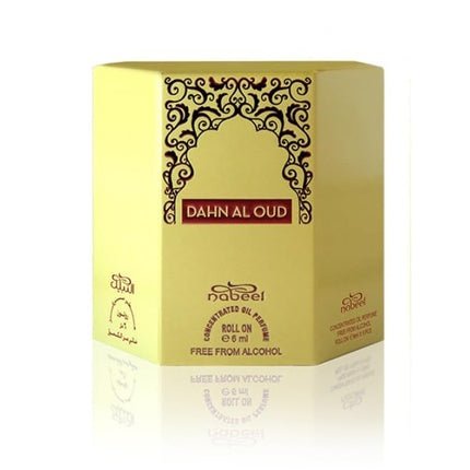 Nabeel Perfumes Dahn Al Oud Concentrated Roll-On Oil Alcohol-Free 6 x - Pack of 6 6ml Unisexe - Maison des fragrances