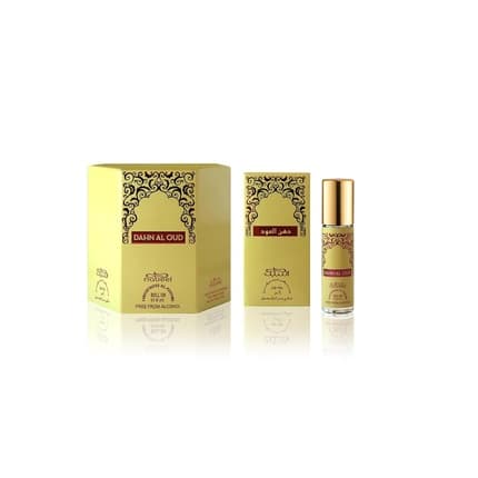 Nabeel Perfumes Dahn Al Oud Concentrated Roll-On Oil Alcohol-Free 6 x - Pack of 6 6ml Unisexe - Maison des fragrances