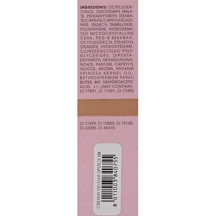 NAJ - OLEARI Creamy Delight Lipstick Makeup for Face Woman 08 Pink Mallow - Maison des fragrances