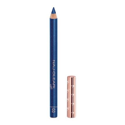 NAJ - OLEARI Deep Eye Kajal Pencil for Eye Makeup and Face 03 Blue Hydrangea Pearl - Maison des fragrances