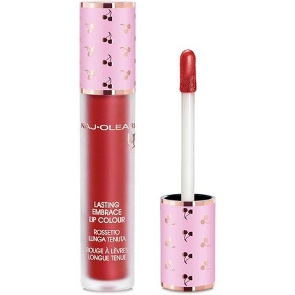 NAJ - OLEARI Lasting Embrace Lip Color Lipstick Makeup Face 12 Red Metallic - Maison des fragrances