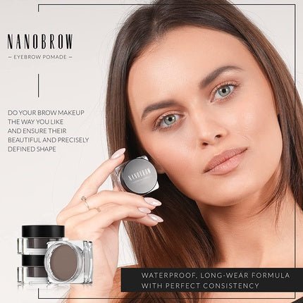 Nanobrow Waterproof Eyebrow Pomade Dark Brown - Maison des fragrances