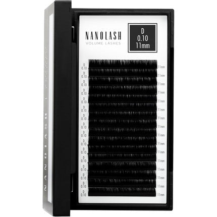 Nanolash Volume Lashes False Lashes for Professional Eyelash Extensions Volume Eyelash Extensions 11mm 0.10 D - Maison des fragrances