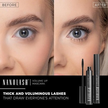 Nanolash Volume Up Mascara Thickening Eyelash Mascara 10ml - Maison des fragrances