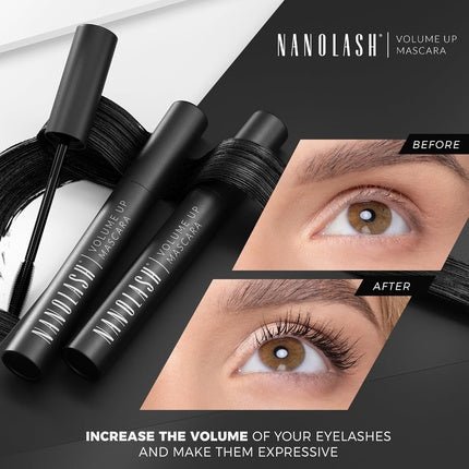 Nanolash Volume Up Mascara Thickening Eyelash Mascara 10ml - Maison des fragrances