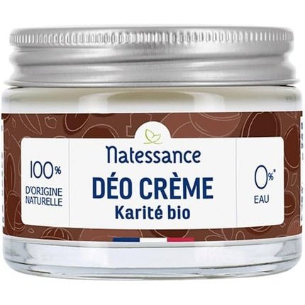 Natessance Organic Shea Cream Deodorant Déodorant (Déo) Mixte 50g - Maison des fragrances