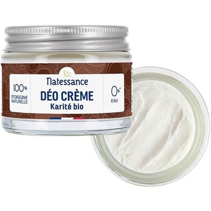Natessance Organic Shea Cream Deodorant Déodorant (Déo) Mixte 50g - Maison des fragrances