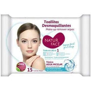 NATUR FACE Makeup Remover Wipes 15 Wipes - Maison des fragrances