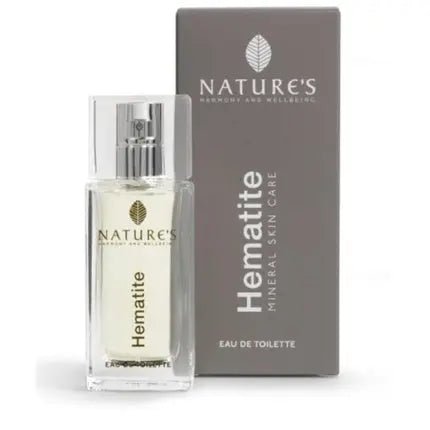 Nature's Hematite Men's Mineral Care - Eau De Toilette with Vetiver, Cedar & Patchouli 50ml - Maison des fragrances