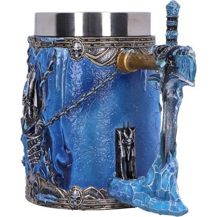 Nemesis Now World of Warcraft The Lich King Tankard - Blue Resin - Maison des fragrances
