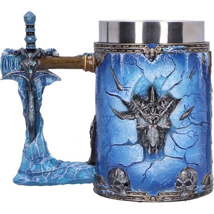 Nemesis Now World of Warcraft The Lich King Tankard - Blue Resin - Maison des fragrances