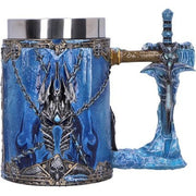 Nemesis Now World of Warcraft The Lich King Tankard - Blue Resin - Maison des fragrances